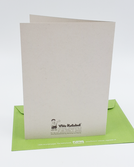 Wenskaart baby zetel