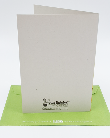 Wenskaart baby meisje