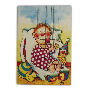 Wenskaart baby jongen