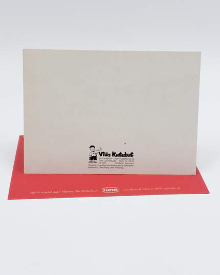 Wenskaart draak trouw