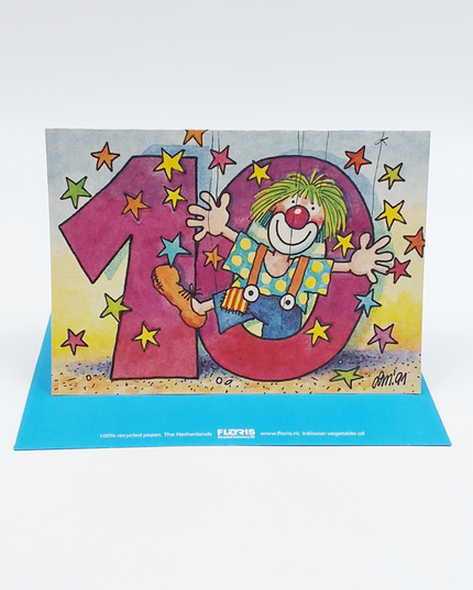 Wenskaart "10"