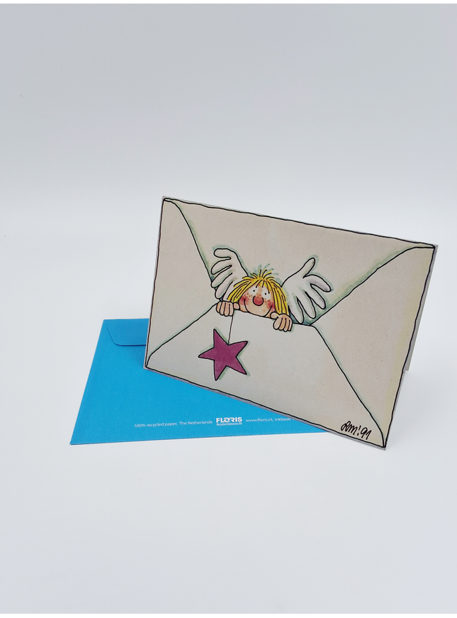 Greeting card cover angel
