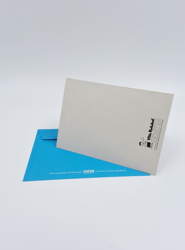 Wenskaart omslag engel