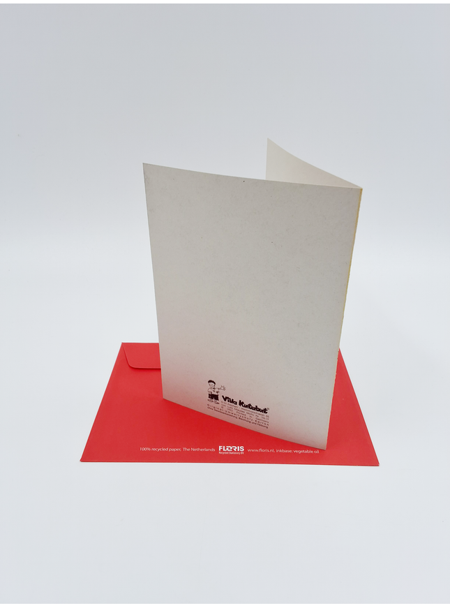 Greeting card cover star