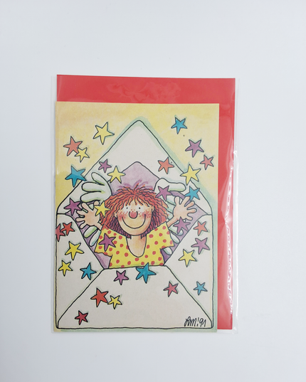 Wenskaart omslag ster