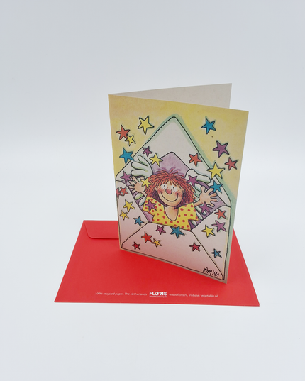 Wenskaart omslag ster