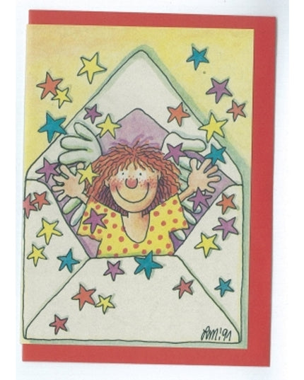 Wenskaart omslag ster