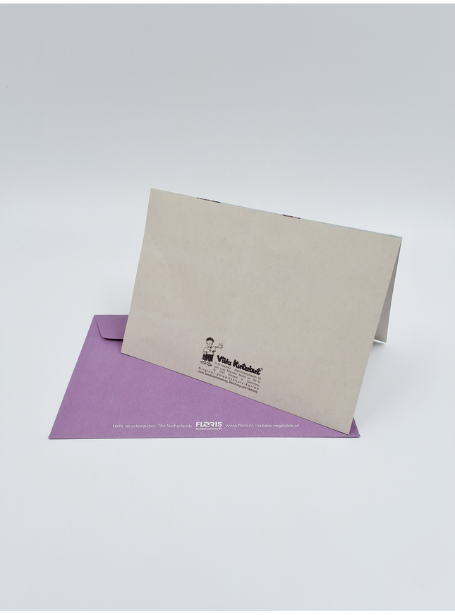 Palm tree greeting card