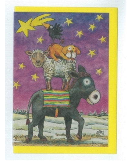 Wenskaart bremerstadsmuzikanten