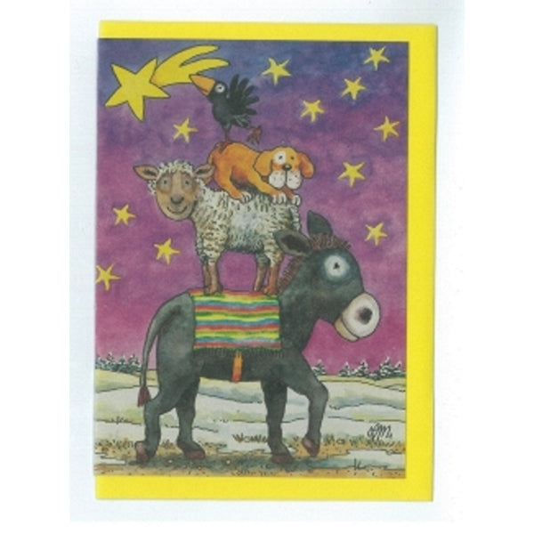 Wenskaart bremerstadsmuzikanten