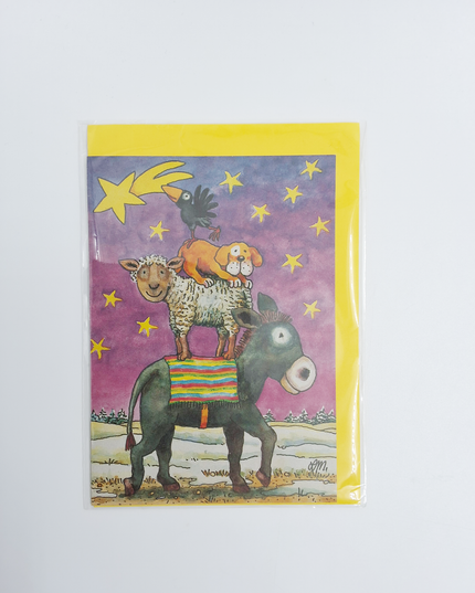 Wenskaart bremerstadsmuzikanten