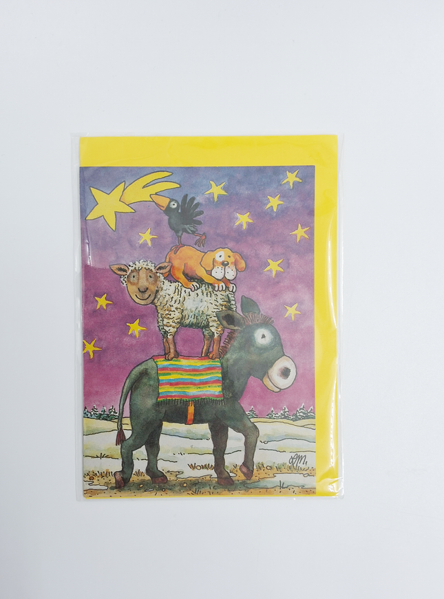 Wenskaart bremerstadsmuzikanten