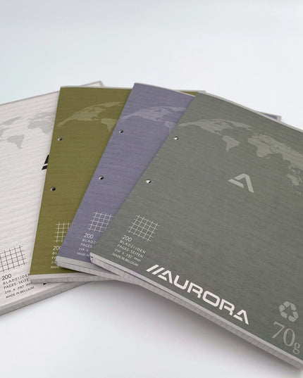 Bloc-notes A4 - quadrillé 5x5 mm