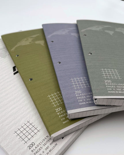 Bloc-notes A4 - quadrillé 5x5 mm