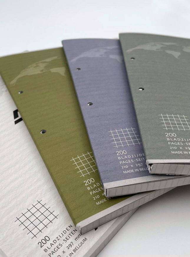 Bloc-notes A4 - quadrillé 5x5 mm