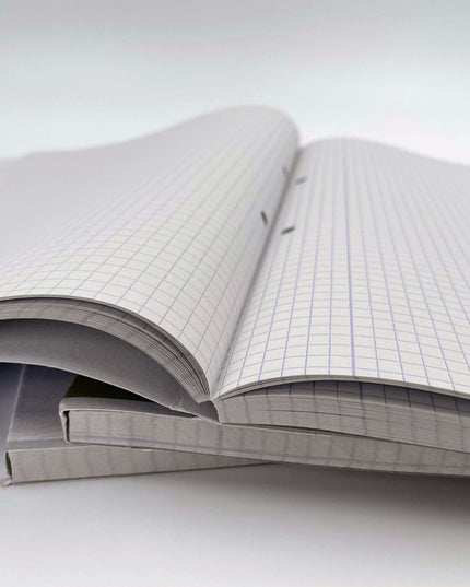 Bloc-notes A4 - quadrillé 5x5 mm