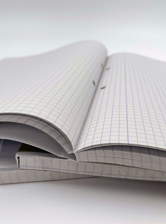 Bloc-notes A4 - quadrillé 5x5 mm