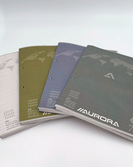 Bloc-notes A4 - quadrillé 4 x 8 mm