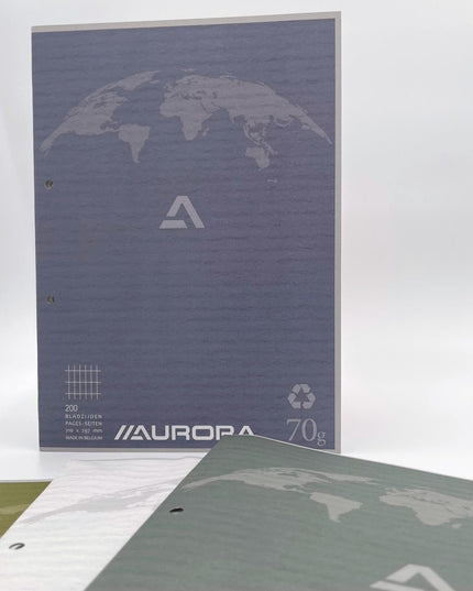 Bloc-notes A4 - quadrillé 4 x 8 mm