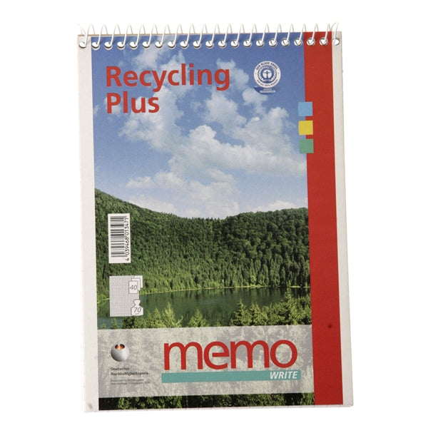 Bloc à spirale A6 - contrôle 5x5 mm