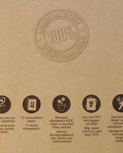 Cahier ADOC BIO A4 - vérifié 4x8 mm