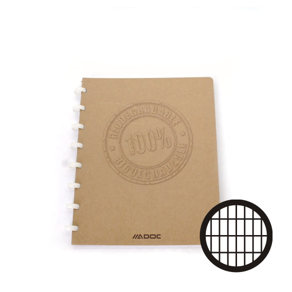 Cahier ADOC BIO A5 - vérifié 4x8 mm