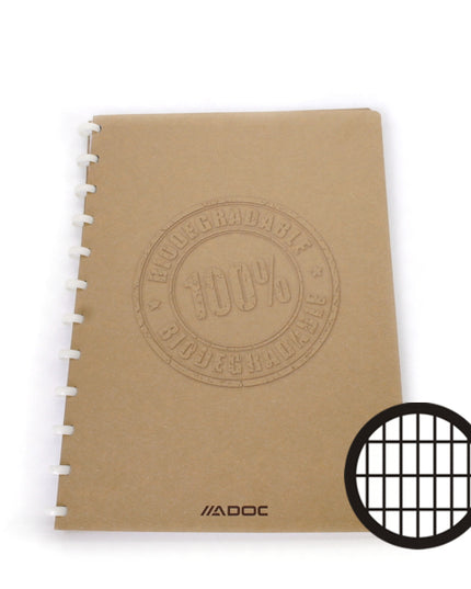 Cahier ADOC BIO A4 - vérifié 4x8 mm