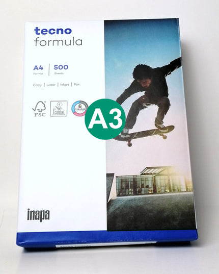 Inapa Tecno copier paper A3, 75g - white (pack of 500 sheets)