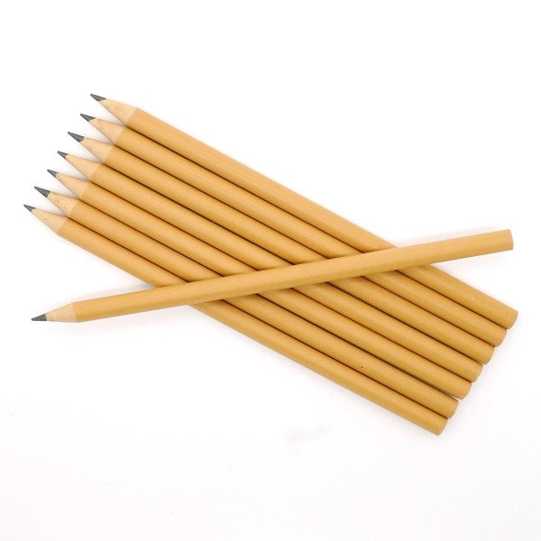 Pencil made from recycled CD boxes - pink