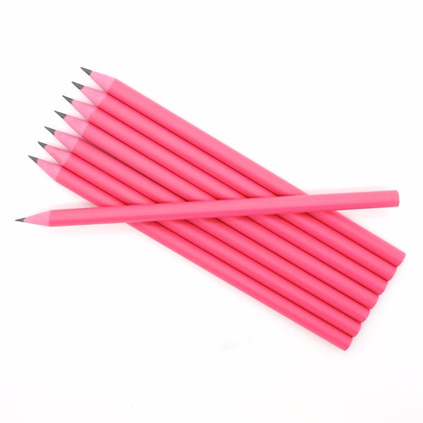 Pencil made from recycled CD boxes - pink