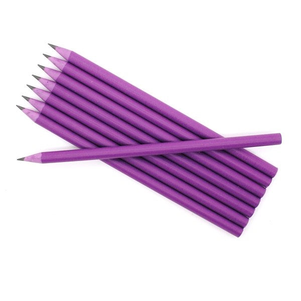 Pencil made from recycled CD boxes - pink