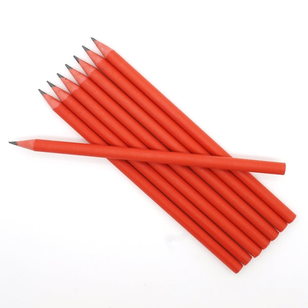 Pencil made from recycled CD boxes - pink