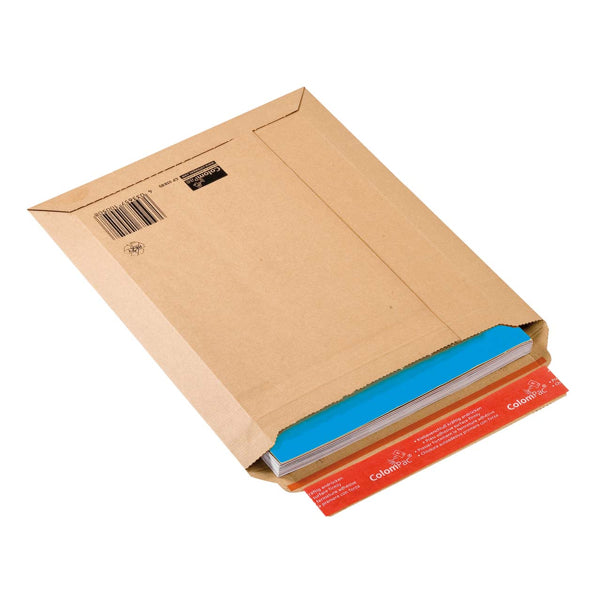 zakomslag microgolfkarton 265x357 mm (C4) - zelfklevende strip, zonder venster