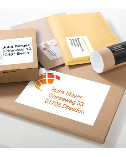 etiketten 100x A4 - 210x297 mm AZ