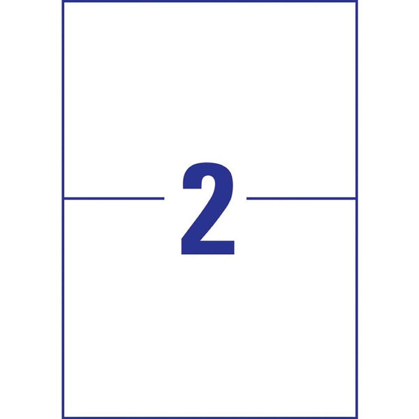 etiketten 100x A4 - 210x148 mm AZ