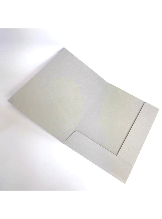 Map met 2 kleppen 22x31 cm, 300g - zonder opdruk/blanco