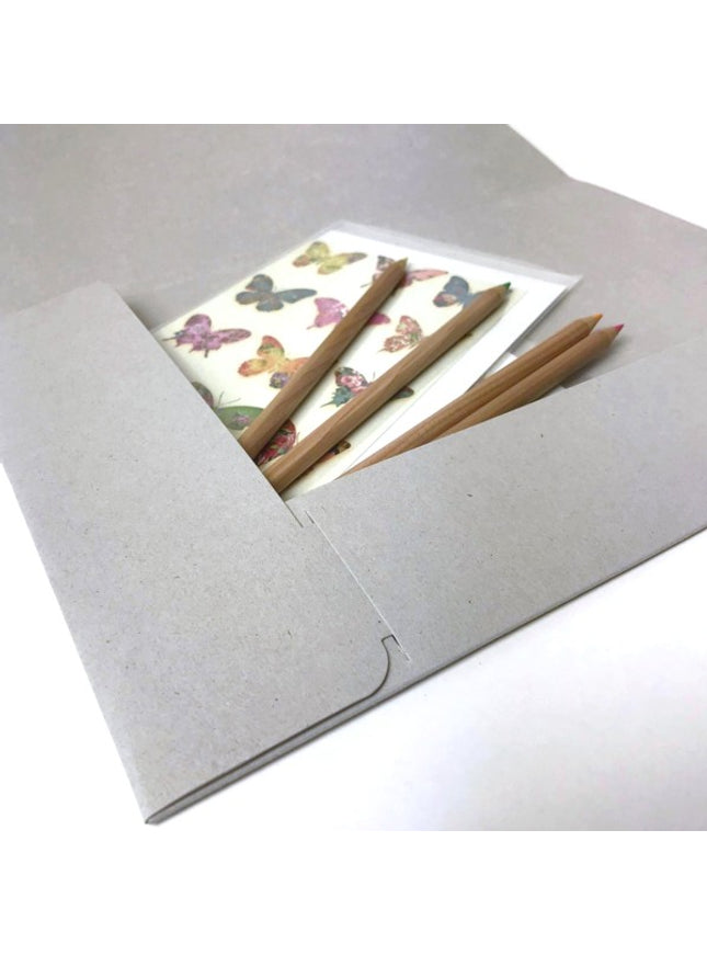 Map met 2 kleppen 22x31 cm, 300g - zonder opdruk/blanco