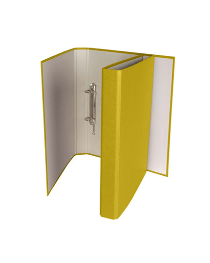 Classeur à anneaux A4, dos 3 cm - jaune