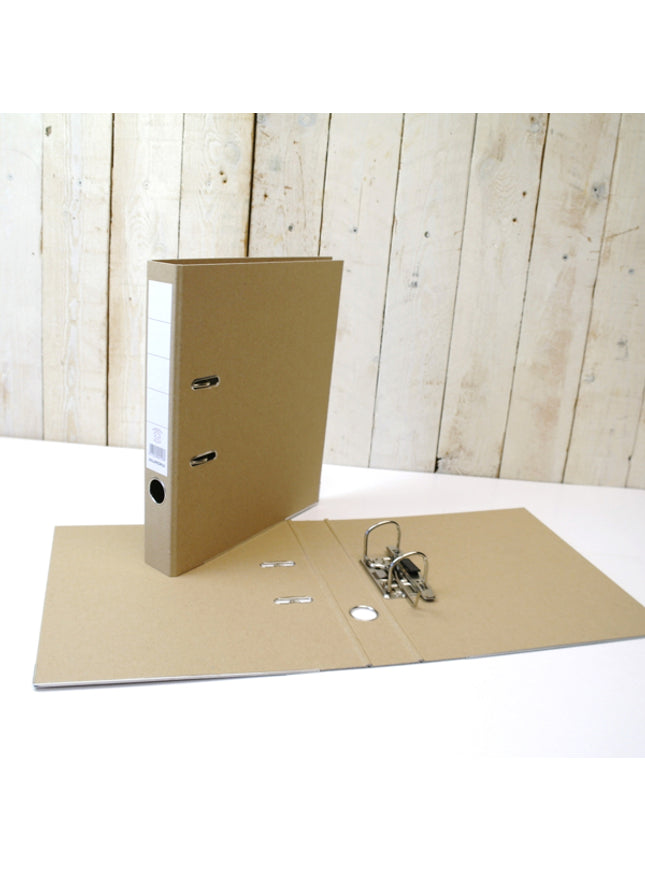 Klasseur A4 rug 5 cm - lichtbruin