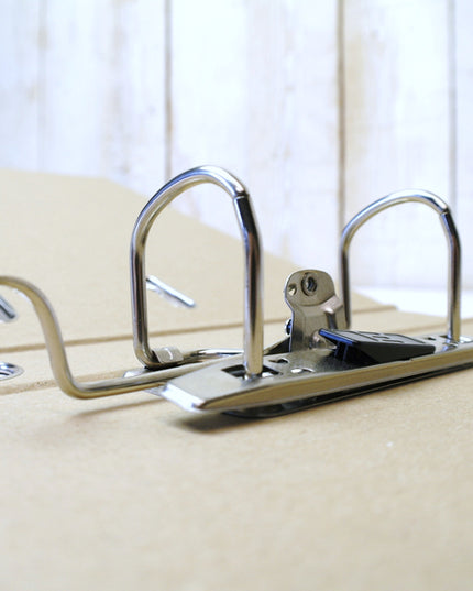 Classeur A4, dos 5 cm - marron clair