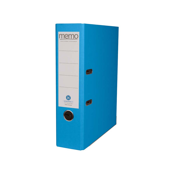 Classeur A4, dos de 8 cm, bleu