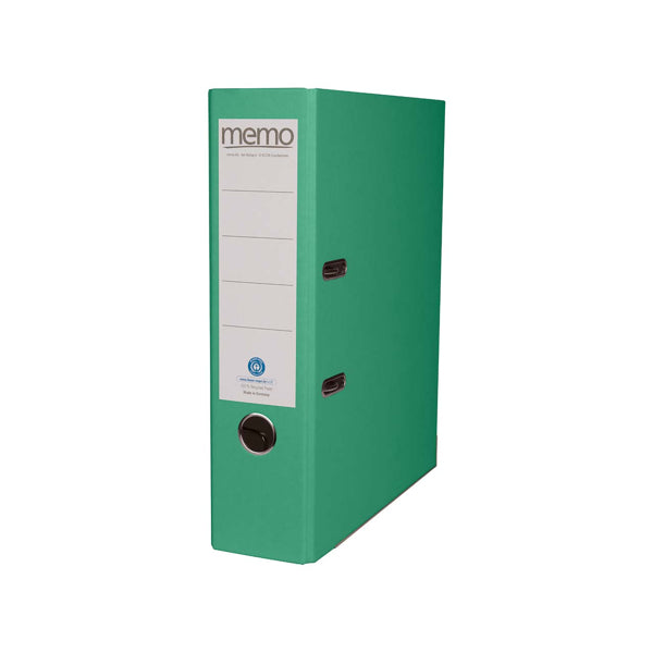 Classeur A4, dos de 8 cm, vert