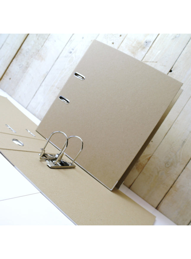 Klasseur A4 rug 8 cm - lichtbruin