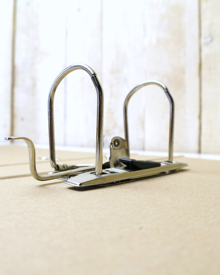 Classeur A4, dos 8 cm - marron clair