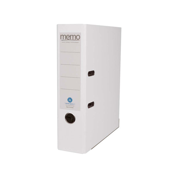 Classeur A4, dos de 8 cm, blanc 