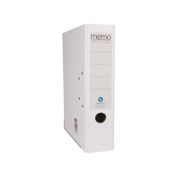 Classeur A4, dos de 8 cm, blanc 