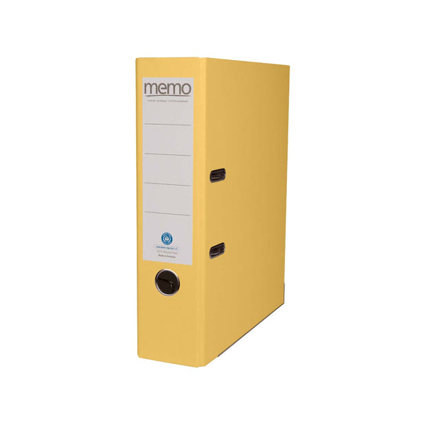 Classeur A4, dos de 8 cm - jaune