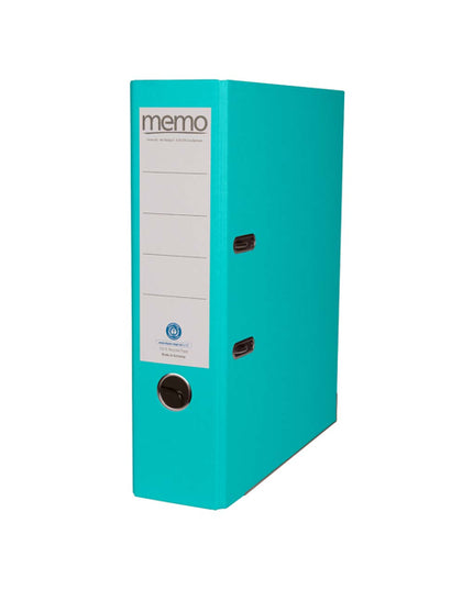 Klasseur A4 rug 8 cm - turkoois