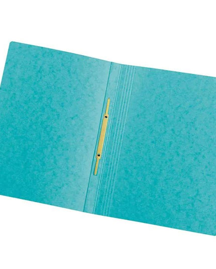 Snelhechtmap glanskarton 355g - A4 - licht blauw