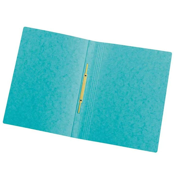 Chemise à fermeture rapide en carton glacé 355 g - A4 - bleu clair